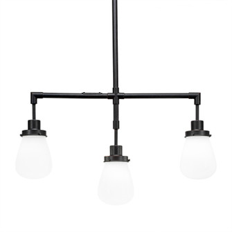 Meridian Three Light Island Pendant in Dark Granite (200|1243-DG-470)