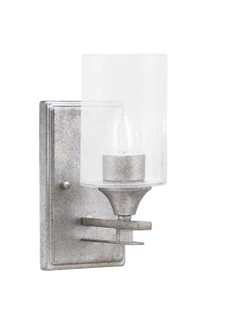 Uptowne One Light Wall Sconce in Aged Silver (200|131-AS-300)