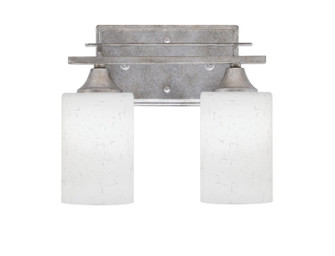 Uptowne Two Light Bath Bar in Aged Silver (200|132-AS-310)