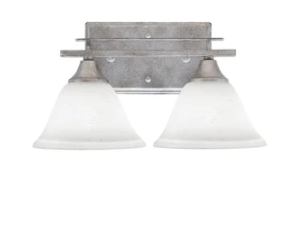 Uptowne Two Light Bath Bar in Aged Silver (200|132-AS-311)