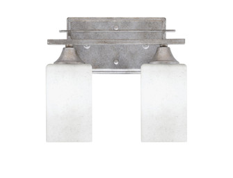 Uptowne Two Light Bath Bar in Aged Silver (200|132-AS-531)