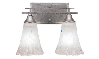 Uptowne Two Light Bath Bar in Aged Silver (200|132-AS-721)