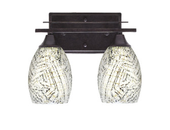 Uptowne Two Light Bath Bar in Dark Granite (200|132-DG-5054)