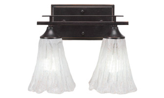 Uptowne Two Light Bath Bar in Dark Granite (200|132-DG-729)