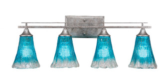 Uptowne Four Light Bath Bar in Aged Silver (200|134-AS-725)