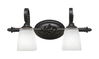 Eleganté Two Light Bathroom Lighting in Dark Granite (200|162-DG-460)