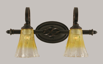 Elegant Two Light Bath Bar in Dark Granite (200|162-DG-724)