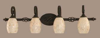 Eleganté Four Light Bath Bar in Dark Granite (200|164-DG-406)