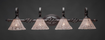 Eleganté Four Light Bath Bar in Dark Granite (200|164-DG-7195)