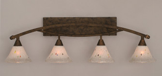Bow Four Light Bath Bar in Bronze (200|174-BRZ-751)