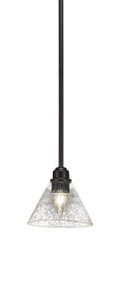 Blacksmith One Light Mini Pendant in Painted Wood-Look & Dark Granite (200|1761-302)