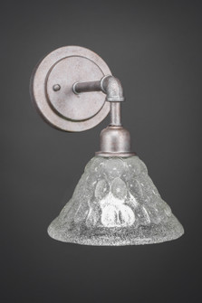 Vintage One Light Wall Sconce in Aged Silver (200|181-AS-451)