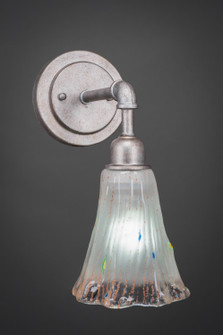 Vintage One Light Wall Sconce in Aged Silver (200|181-AS-721)