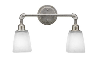 Vintage Two Light Bath Bar in Aged Silver (200|182-AS-460)