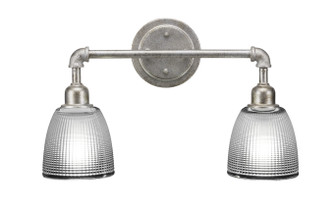 Vintage Two Light Bath Bar in Aged Silver (200|182-AS-500)