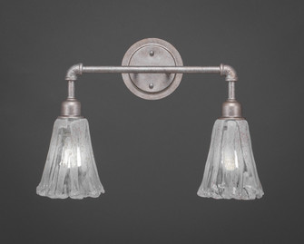 Vintage One Light Bath Bar in Aged Silver (200|182-AS-729)