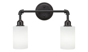 Vintage Two Light Bath Bar in Dark Granite (200|182-DG-4061)