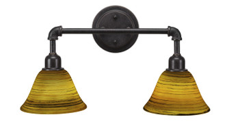 Vintage Two Light Bath Bar in Dark Granite (200|182-DG-454)
