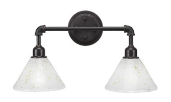 Vintage Two Light Bath Bar in Dark Granite (200|182-DG-7145)