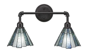 Vintage Two Light Bath Bar in Dark Granite (200|182-DG-9325)