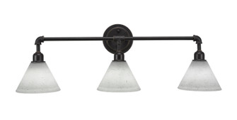 Vintage Three Light Bath Bar in Dark Granite (200|183-DG-312)