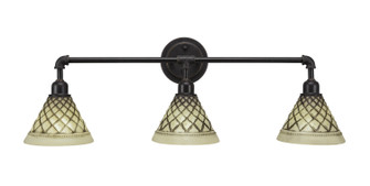 Vintage Three Light Bath Bar in Dark Granite (200|183-DG-7185)