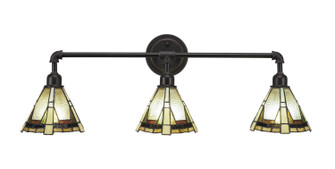 Vintage Three Light Bath Bar in Dark Granite (200|183-DG-9345)