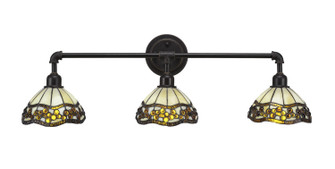 Vintage Three Light Bath Bar in Dark Granite (200|183-DG-9975)