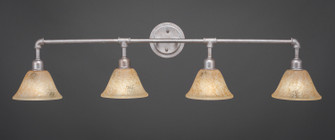 Vintage Four Light Bath Bar in Aged Silver (200|184-AS-508)