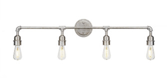 Vintage LED Bath Bar in Aged Silver (200|184-AS-LED18C)