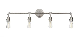 Vintage LED Bath Bar in Aged Silver (200|184-AS-LED18C)