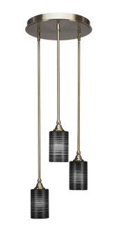 Empire Three Light Mini Pendant in New Age Brass (200|2143-NAB-4069)