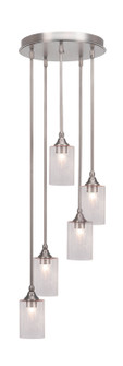 Empire Five Light Pendalier in Brushed Nickel (200|2145-BN-300)