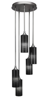 Empire Five Light Mini Pendant in Brushed Nickel (200|2145-BN-4099)