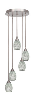 Empire Five Light Pendalier in Brushed Nickel (200|2145-BN-4165)