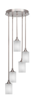 Empire Five Light Pendalier in Brushed Nickel (200|2145-BN-531)