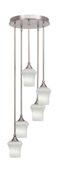 Empire Five Light Pendalier in Brushed Nickel (200|2145-BN-681)