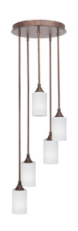 Empire Five Light Pendalier in Bronze (200|2145-BRZ-4061)