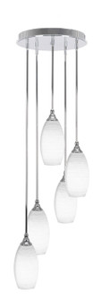 Empire Five Light Pendalier in Chrome (200|2145-CH-4041)