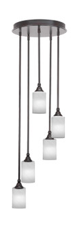 Empire Five Light Pendalier in Espresso (200|2145-ES-3001)