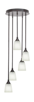Empire Five Light Pendalier in Espresso (200|2145-ES-460)