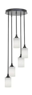 Empire Five Light Pendalier in Matte Black (200|2145-MB-310)