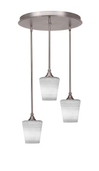 Empire Three Light Pendalier in Brushed Nickel (200|2183-BN-4031)