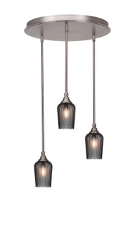 Empire Three Light Pendalier in Brushed Nickel (200|2183-BN-4252)