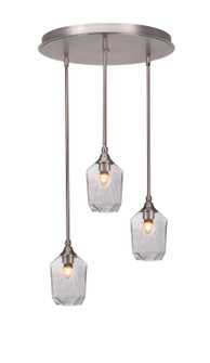 Empire Three Light Pendalier in Brushed Nickel (200|2183-BN-4462)