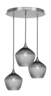 Empire Three Light Pendalier in Brushed Nickel (200|2183-BN-4922)