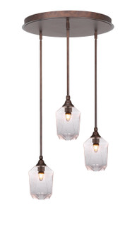 Empire Three Light Pendalier in Bronze (200|2183-BRZ-4460)