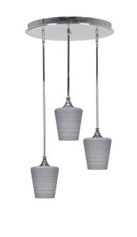 Empire Three Light Pendalier in Chrome (200|2183-CH-4032)
