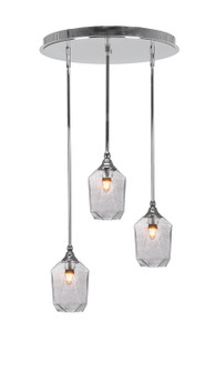 Empire Three Light Pendalier in Chrome (200|2183-CH-4462)