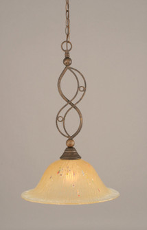 Jazz One Light Pendant in Bronze (200|231-BRZ-740)